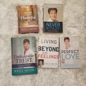 Joyce Meyer New Book Lot